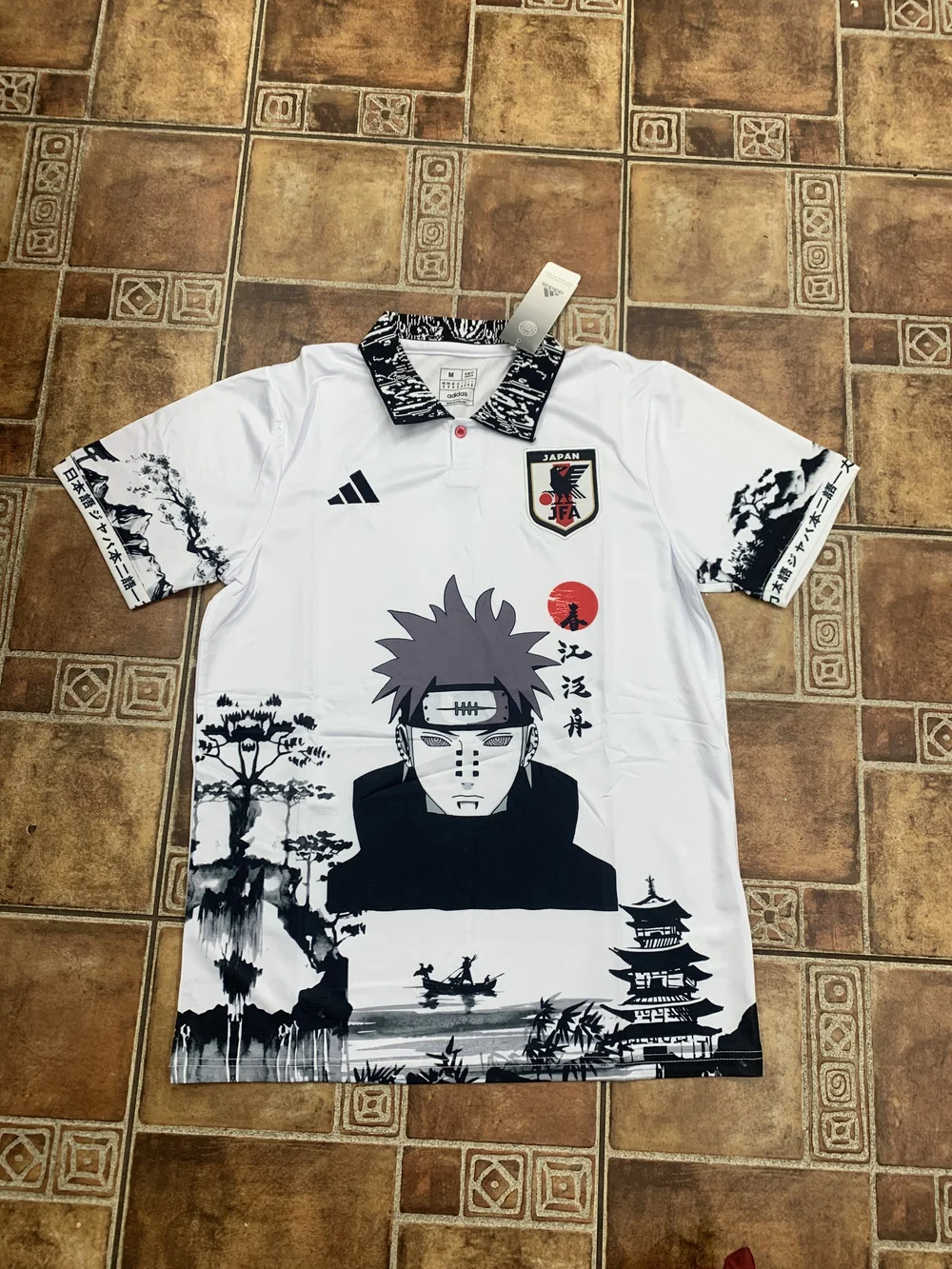 adidas Japan 2026 Naruto Custom Fan Art Jersey Size M